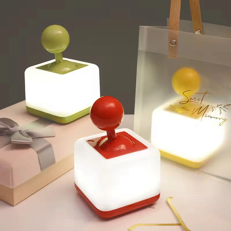 Creative Rocker Decompression Fun Light Switch Control Ambient Unique Gift Children Table Lighting USB Desk Night Light