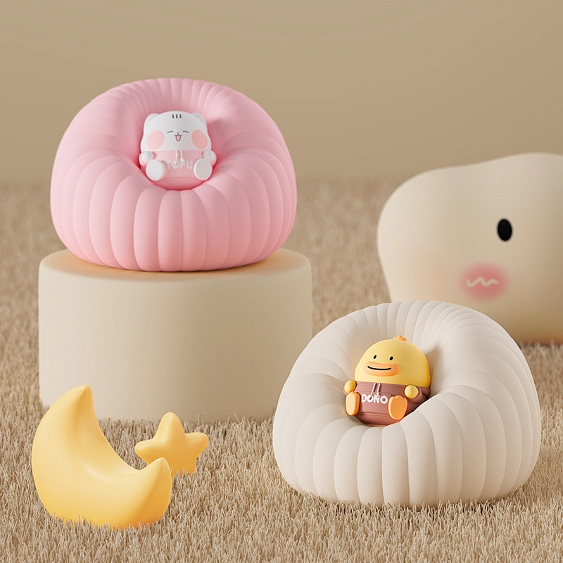 ICARER FAMILY Cute Gift Modern Led Table Children Lamp Wireless Light Decorative Sleeping Lamps for Home