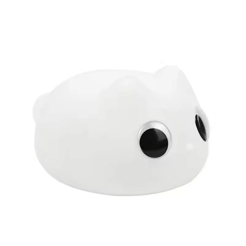 Silicone Cat Night Light  Soft Glow USB LED Lamp for Home and Gift Ideas