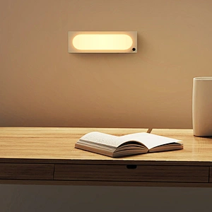 Night Lamp Sensor Light for Bedroom Bed 2700k Warm Lighting Desk Lamp