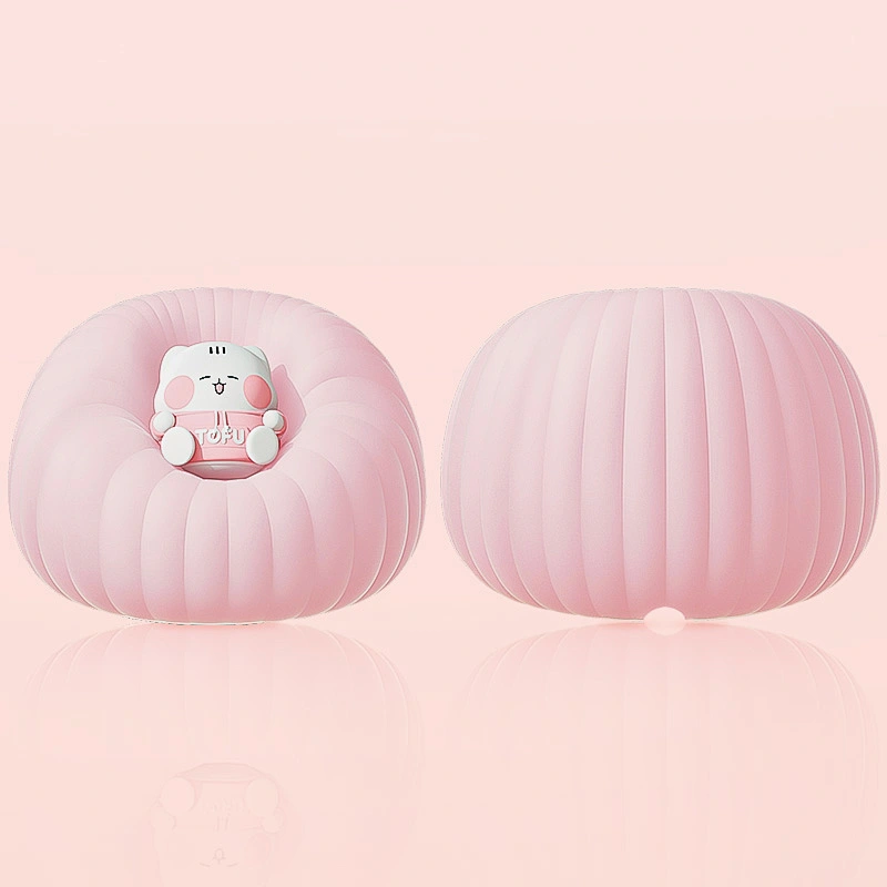ICARER Family Rechargeable Led Soft Touch Silicone Night Light for Kids Bunny Lamp Light up Silicone Animal Night Light for Room