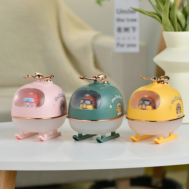 ICARER Family Portable Humidifier Cute Aircraft Shape with Battery Charging Type for Humidifier Lovers