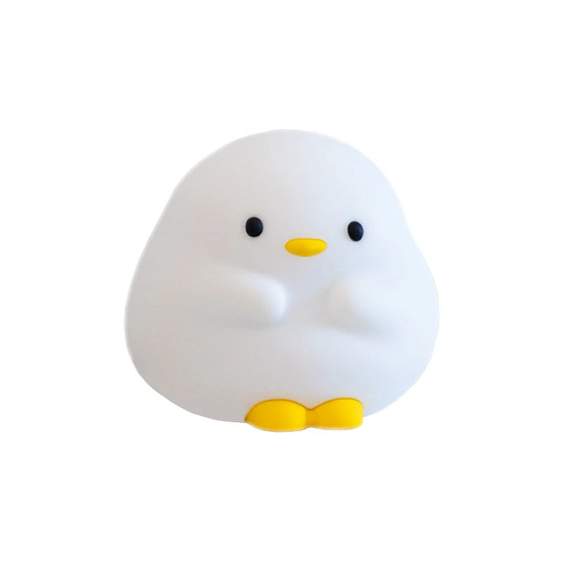 ICARER FAMILY Night Light  for Kids Room Silicone Duck Night Light