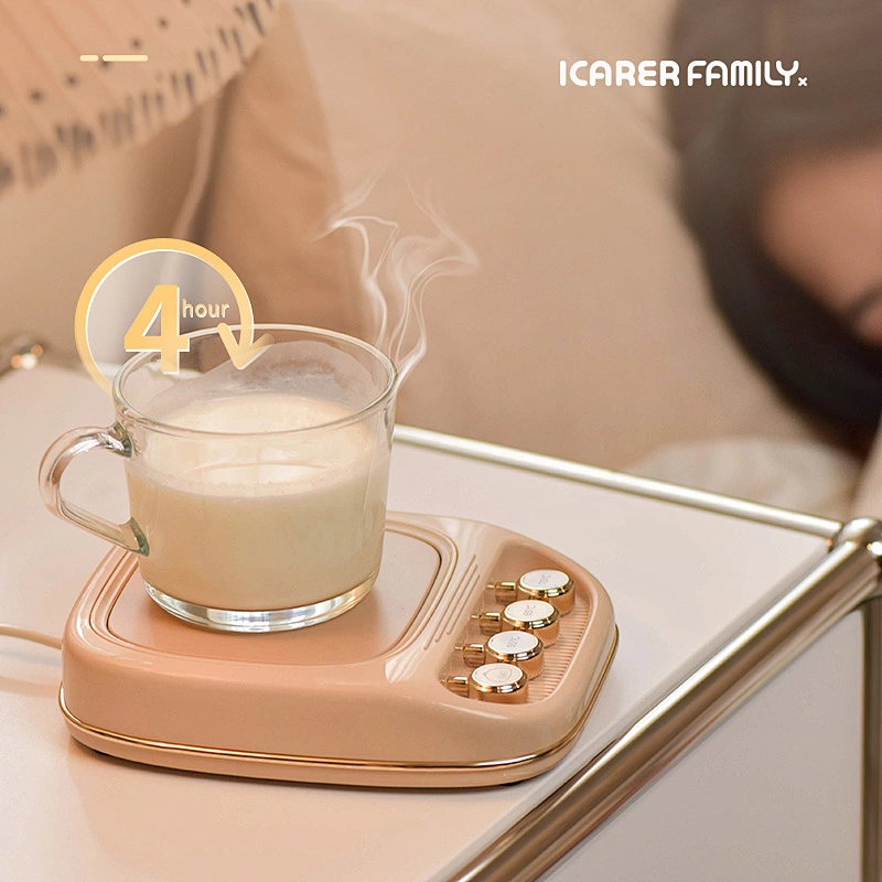 ICARER FAMILY Warmer Water Tea Cup Cute Type C  Coaster Warmer