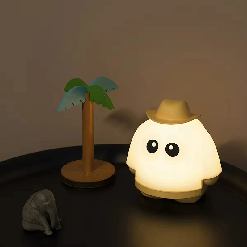 Ghost LED Night Light USB Rechargeable Touch Sensitive Lamp for Children and Baby Room Touch Light