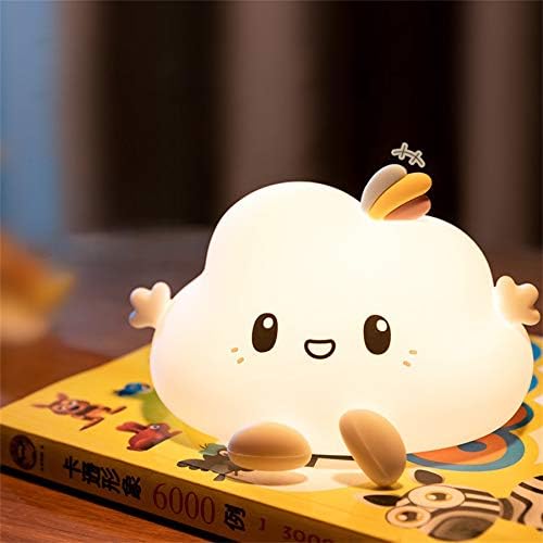 Touch-Control Cloud Night Light Soft Gentle Glow for Kids' Comfort Children Night Light