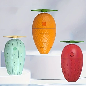 ICARER FAMILY Mini Portable Fan Cute and Colorful Fruit Design Battery Type