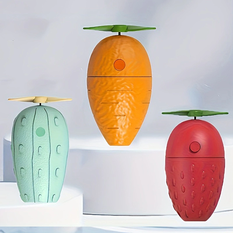 ICARER FAMILY Mini Portable Fan Cute and Colorful Fruit Design Battery Type