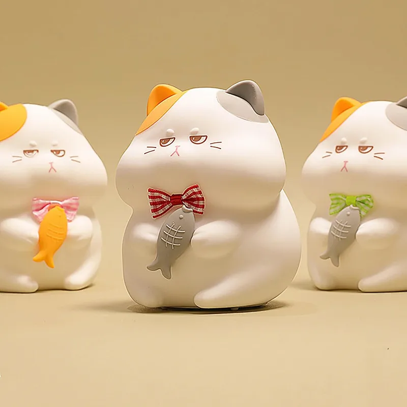 Hot Sale Cute Silicone Cat Lamp Night Light for Kids Mini USB Rechargeable Touch Sensor LED Night Light Bedroom