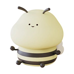 ICARER FAMILY Animals Night Light Colorful Bee Shape Night Lamp for Kids Sleep Night Light