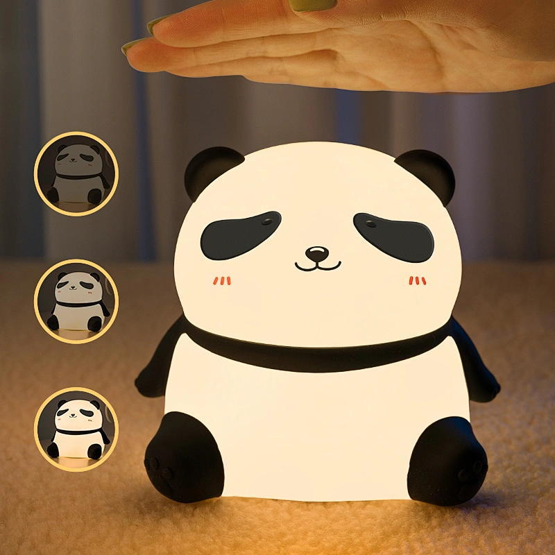 Mini Panda Night Light Warm Lighting for Kids
