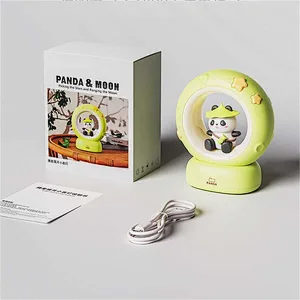 Panda Animal Battery Powered Home Mood Desk Light Lamp Bedside Table Lamp Design Modern Night Light Base for Bedroom