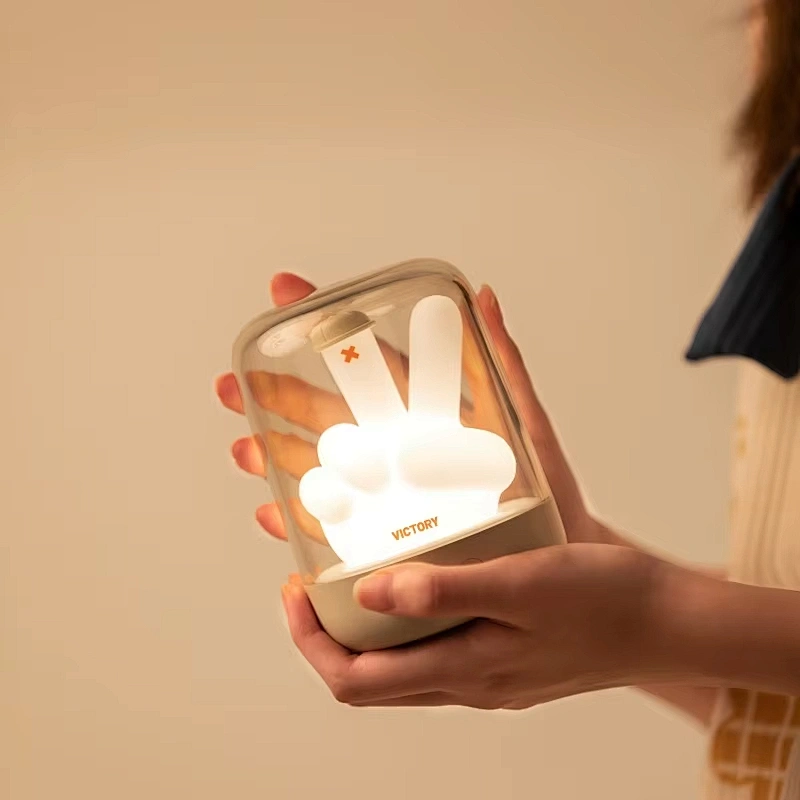 Cute Night Light for Kids Animal Shape LED Lamp  Rechargeable and Portable  Perfect Gift Idea