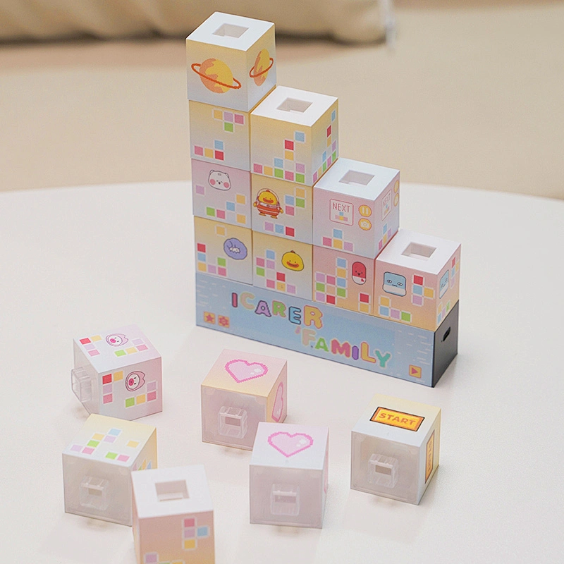 ICARER FAMILY Building Block Night Light With Cute Design LED Night Light for Bedroom Use