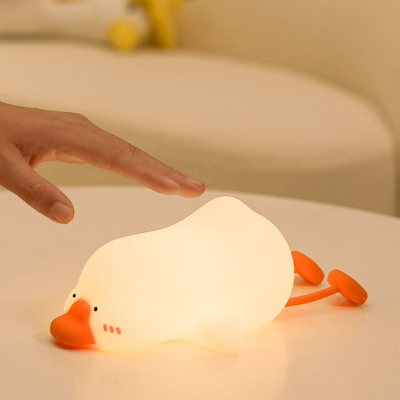 Goose Shape Night Light 2024 New Products Desk Night Lamp Gift for Kids