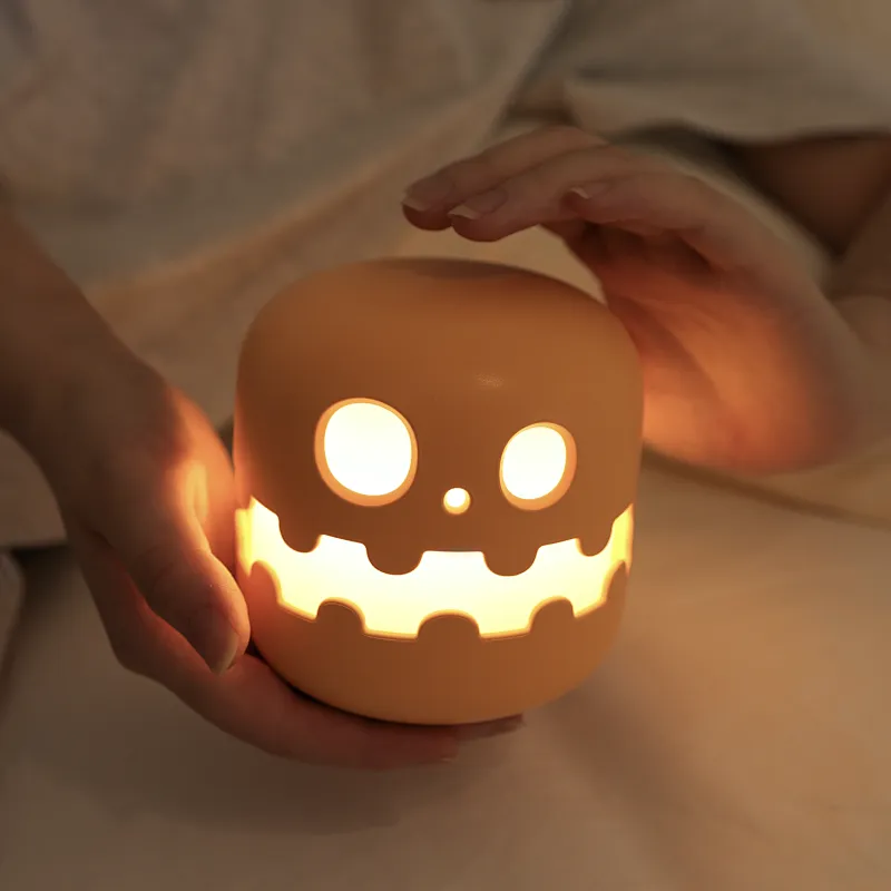 ICARER FAMILY Smart Night Light Led Holiday Decoration Light Halloween Pumpkin Lantern Night Light for Holiday Gift for Kids