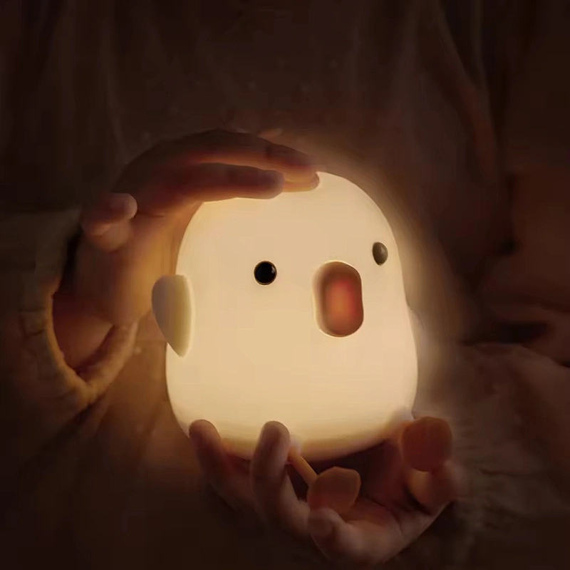 Duck Night Light Rechargeable LED Silicone Night Light for Gift Set Kids Night Light for Bedroom Use