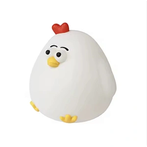 Soft LED Chick Night Lamp with Tap Control for Kids Children Night Light