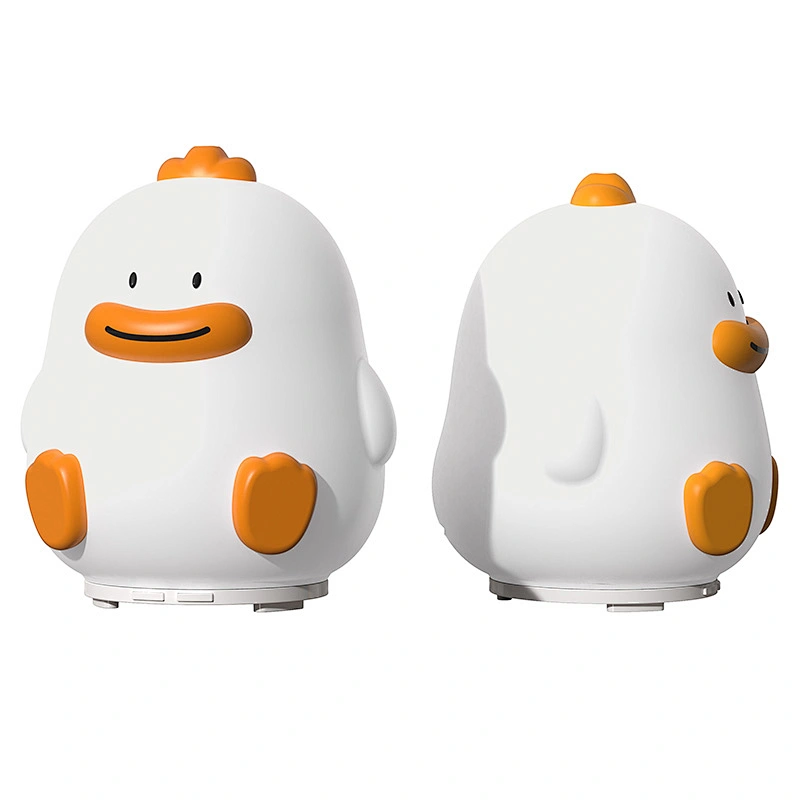 Duck Shape Soft Silicone Aromatherapy Diffuser Table Cute Air Humidifier