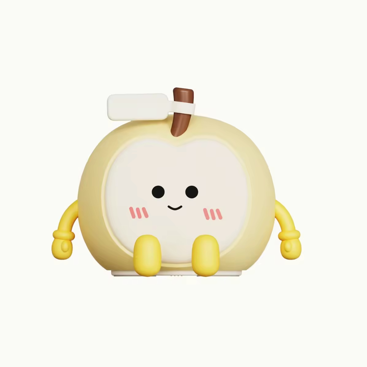 New Cartoon Cute Clapping Silicone LED Night Light 5V Rechargeable Bedside Atmosphere Lamp for Home & Desk Birthday Gift