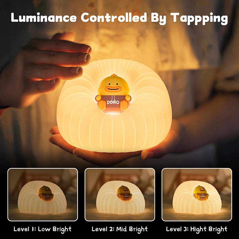 ICARER FAMILY Cute Gift Modern Led Table Children Lamp Wireless Light Decorative Sleeping Lamps for Home