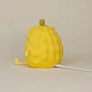 Good Luck Lotus Night Light Silicone Durian Night Light for Kids Baby Home Use LED Table Night Lamps Sleep Lamps