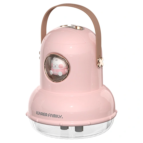 ICARER FAMILY Cute Cartoon Humidifier Desktop Smart Humidifier for Car Hotel Outdoor Use Household Rechargeable Humidifiers