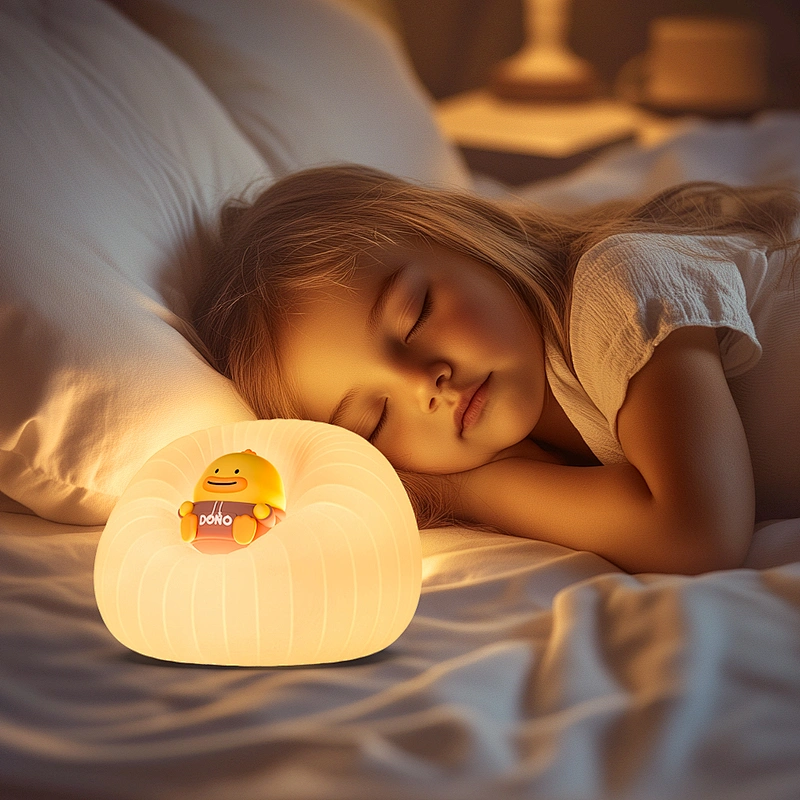Sofa Night Light Silicone Desk Lamp Cute Mini Gift for Kids Touch Light