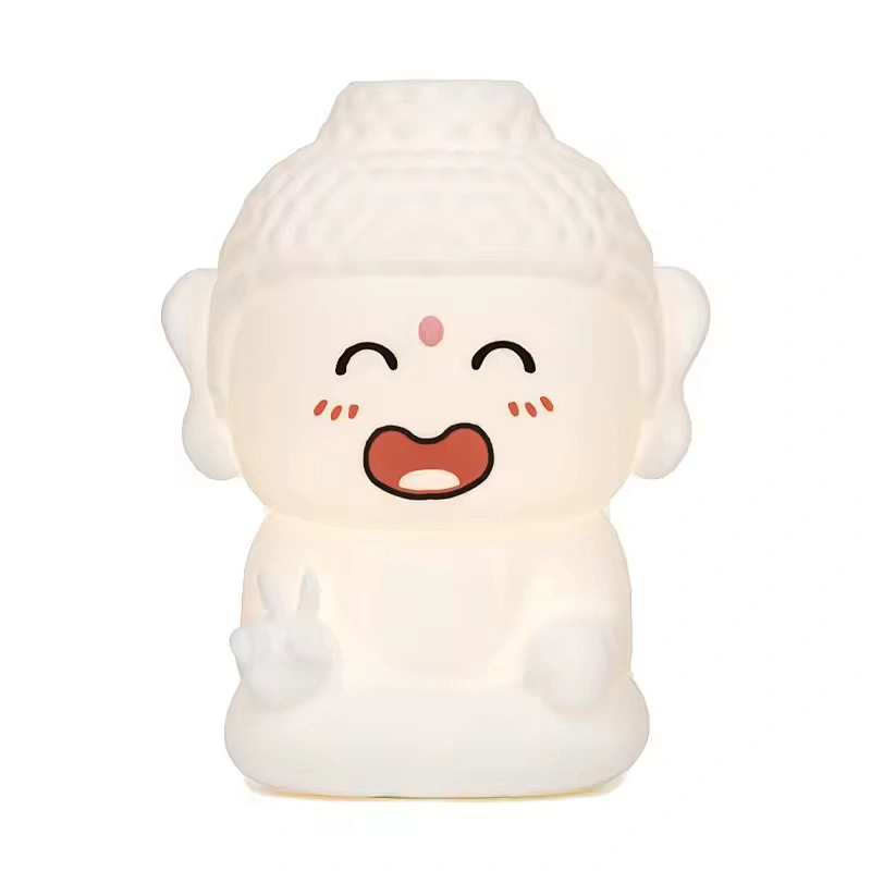 ICARER Family Zen Youth Night Light Rechargeable 5V Switch and Touch Sensor Warm White Colorful LED for Home Living Room