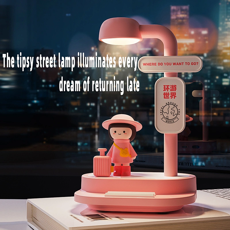 Modern Design 3D Table Lamp for Desk Bed Room Light Led Plug Home Decoration Table Night Light for Kids Children