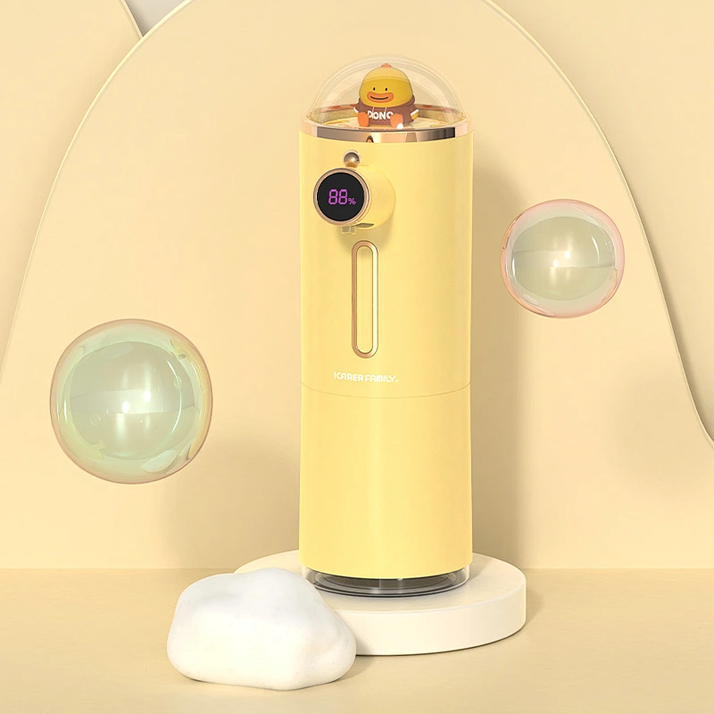 ICARER FAMILY Automatic Soap Dispenser 1200mah Hand Wash Dispenser Cute Cartoon Character for House Hotalautomatic Hand Wash