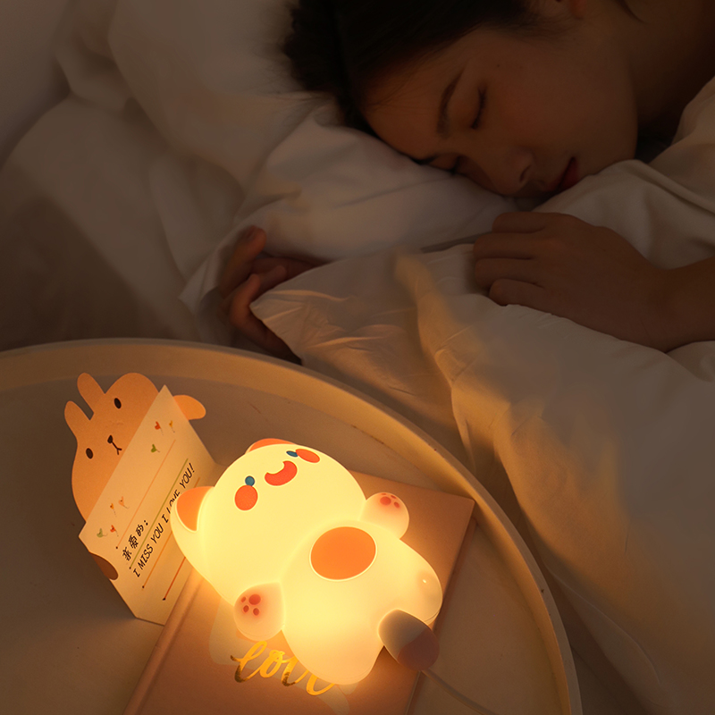 Night Lamp for Bedroom DuDu Cat Colorful Night Light Cute Lamp for Children