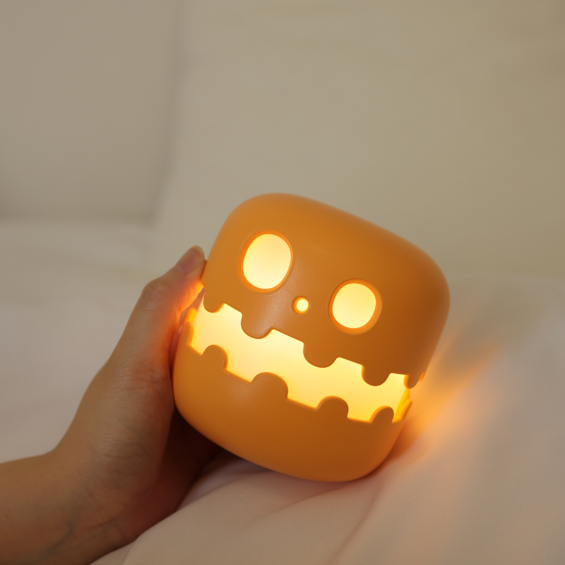 Halloween Gift Sensor Touch Ghost Night Lights for Kids Bedroom Decorative Bed Lamp Pumpkin Night Light Baby Kids Children