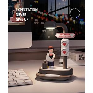 Modern Design 3D Table Lamp for Desk Bed Room Light Led Plug Home Decoration Table Night Light for Kids Children