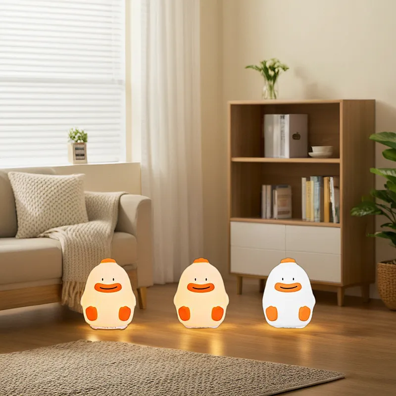 ICARER FAMILY Duck Rechargeable Humidifiers Aromatherapy Humidifier With Lamp Function for Car and Home Use