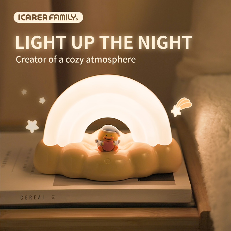 Rainbow Cloud Neon Sign Dimmable USB 5V Small Gift Night Lamp Children's Favorite Night Light Factory Source