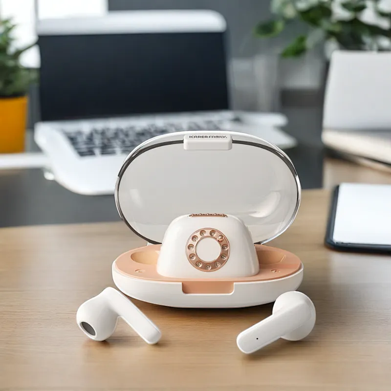 ICARER FAMILY Vintage TWS Wireless Earphones New Arrival Earphones Earbuds Earphones for Mobile Phone
