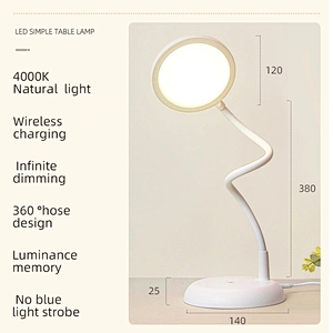 ICARER FAMILY Flexible Table Lamp Eye Protection Study Kids Night Light
