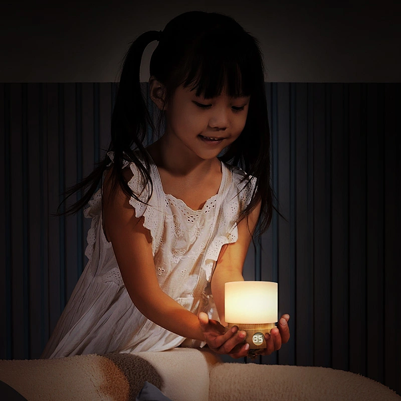 Home Decor Rechargeable Wireless LED Night Lamp With Touch Sensor Custom Bedroom Decoration Small Night Light Bedside