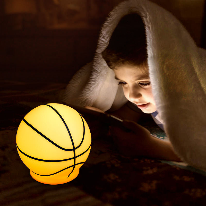Home Lighting Basketball Night Light Cute Portable Bedrooms Living Rooms Night Lamp