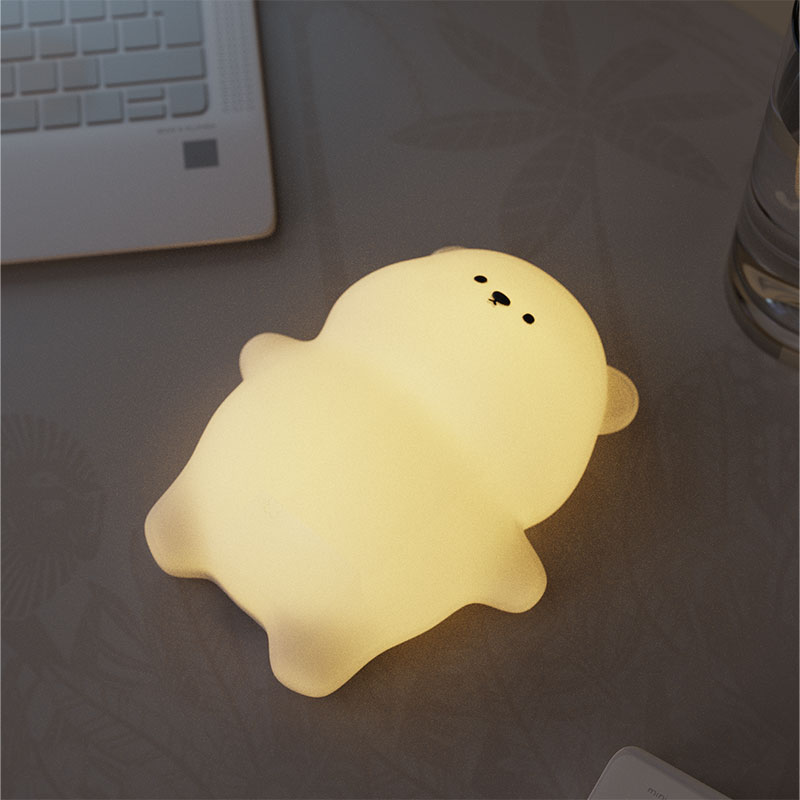 Lazy Bear Stuffed Animal Soft and Huggable for All Ages Children Night Light