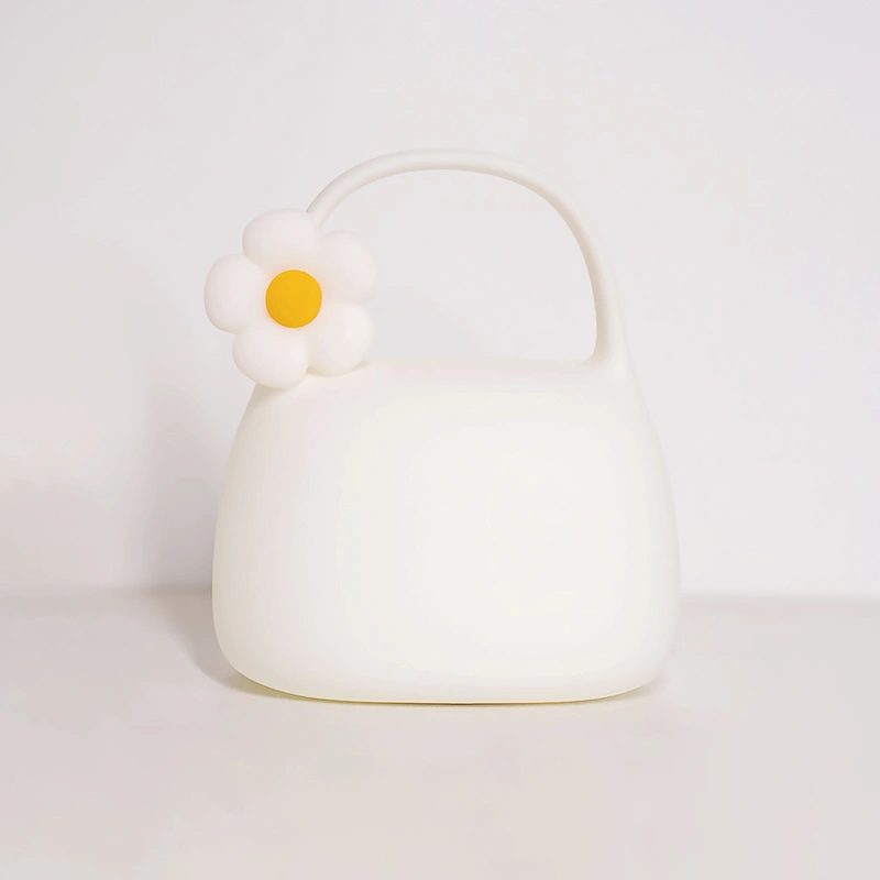 Factory Mini USB Cartoon Lighting Bed Led Cute Lamp Rechargeable Touch Silicone Design Silicon Night Light