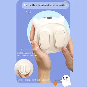Touch Control Ghost Night Light Soft Glow and Durable Silicone Design Children Night Light