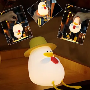 Adorable Fun Duck Night Lamp Playful  Calming Light for Children Night Light