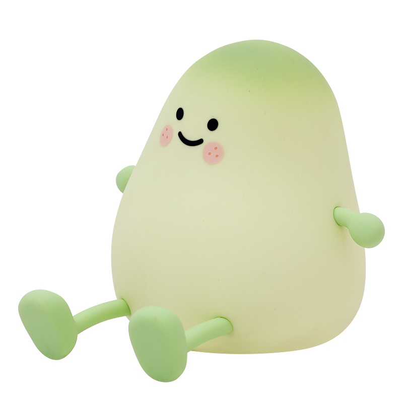 New Small Qingaeng with Sleeping Night Light USB Charging Children's Soft Light Timing Patting Atmosphere Light Cartoon Gift