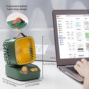 ICARER FAMILY Mini Portable Fan USB Bathroom Fan Mini Portable Fan with Three Wind Speed Options for Hotel Use