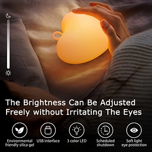 New Small Night Light Rechargeable Desk Lamp for Bedroom