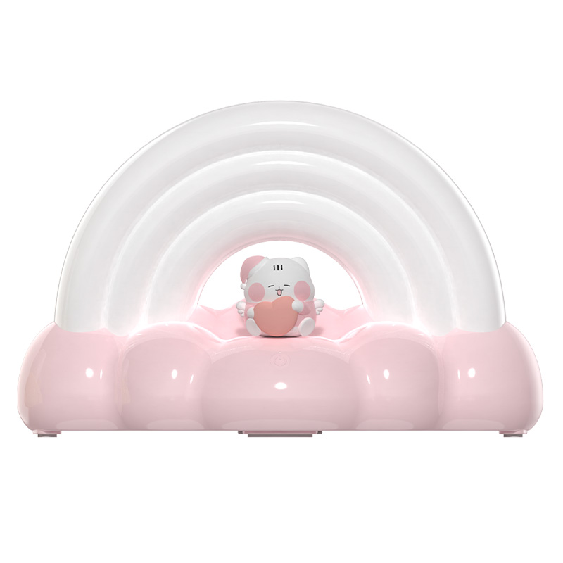 Led Rainbow Night Light Colorful Bedside Lamp Romantic Bedroom Ambiance Decorated Colorful Bedside Lamp