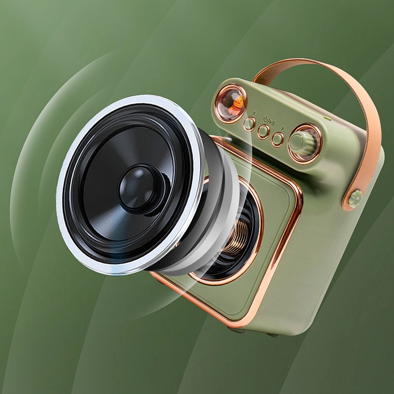 ICARER FAMILY Portable Speaker Wireless Karaoke Speaker Music Player Outdoor Waterproof Mini Wireless Speaker for Kids