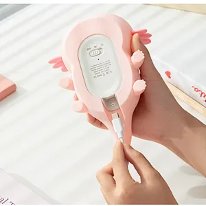 New Baby Face Hexagonal Dinosaur Night Light USB Rechargeable Timing Pat Bedside Lamp Cross-border New Products